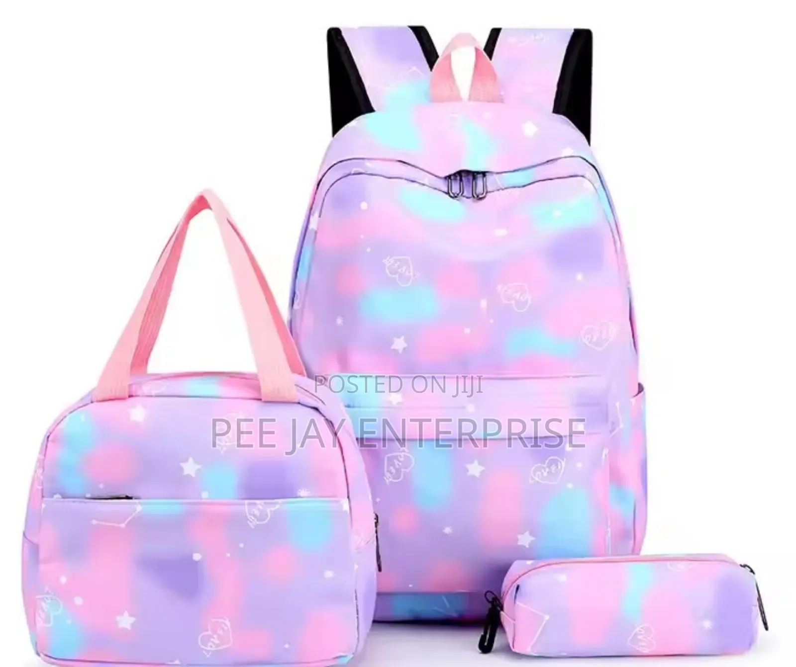 3 in 1 Rainbow Colored Backpack