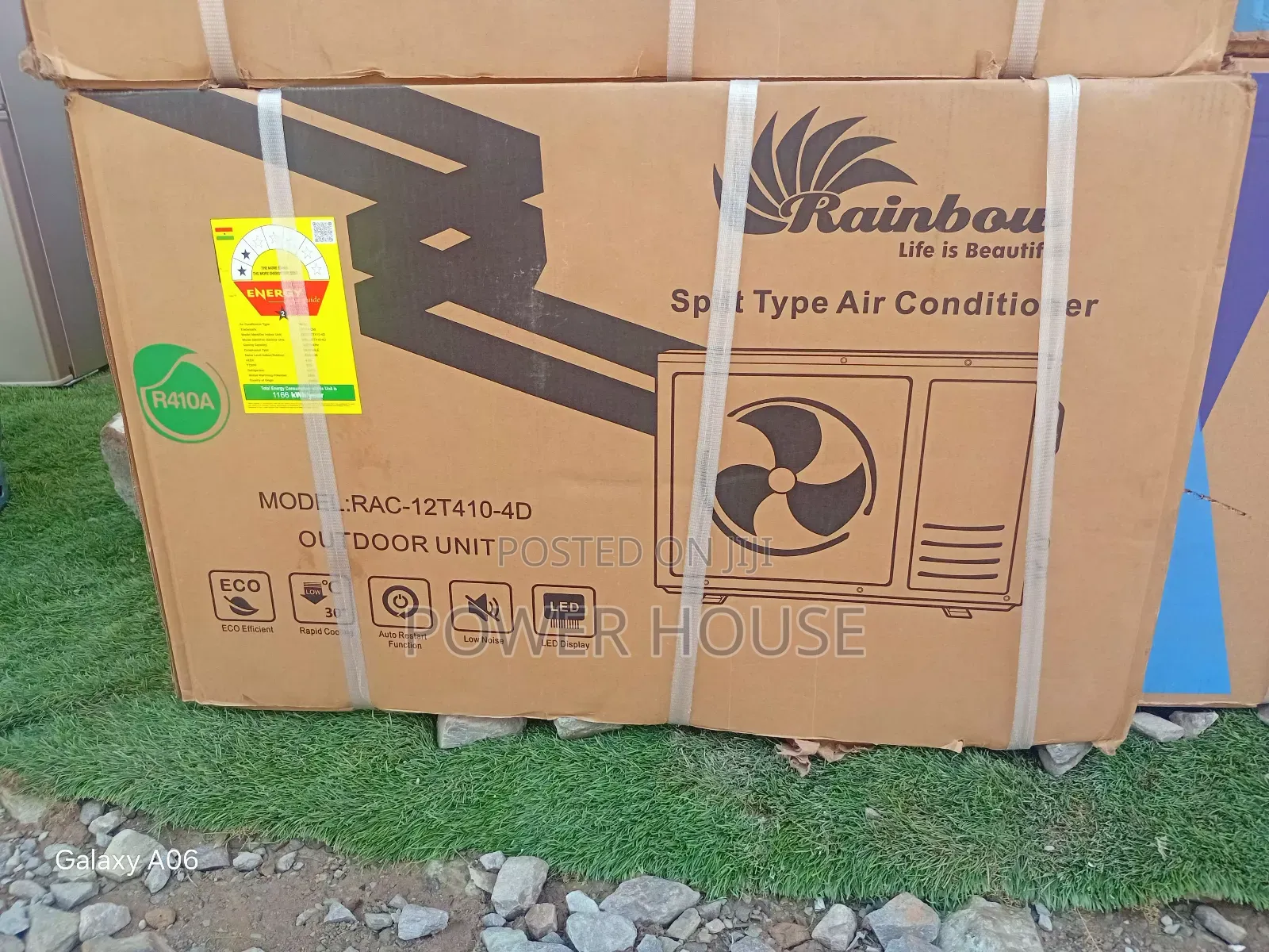 Rainbow 1.5hp Split Ac With Strong Outdoor Unit and Indoor Balance