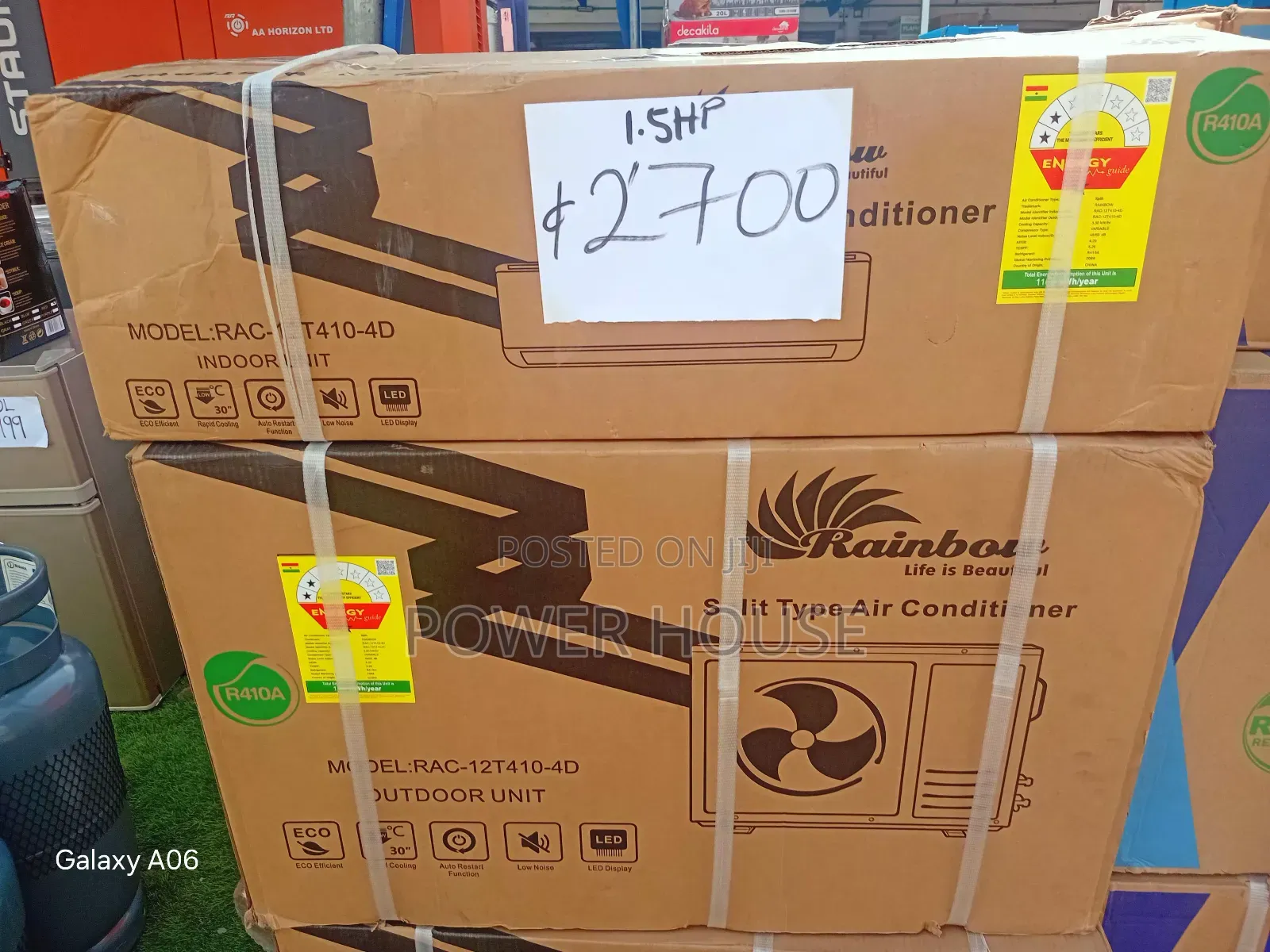 Rainbow 1.5hp Split Ac With Low Noise and Stable Performance