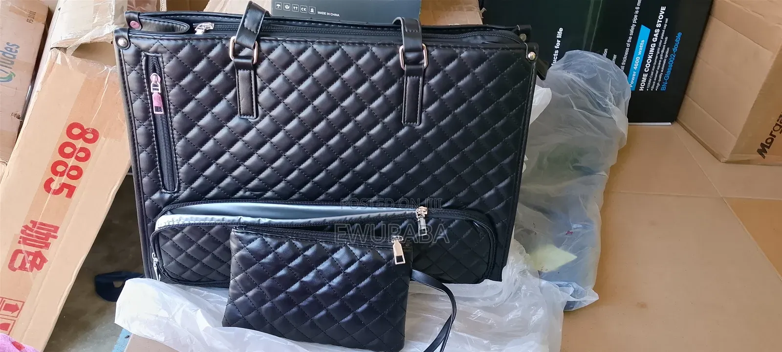 Extra Larger Capacity Corporate Bag With Lunch Bag Compartment