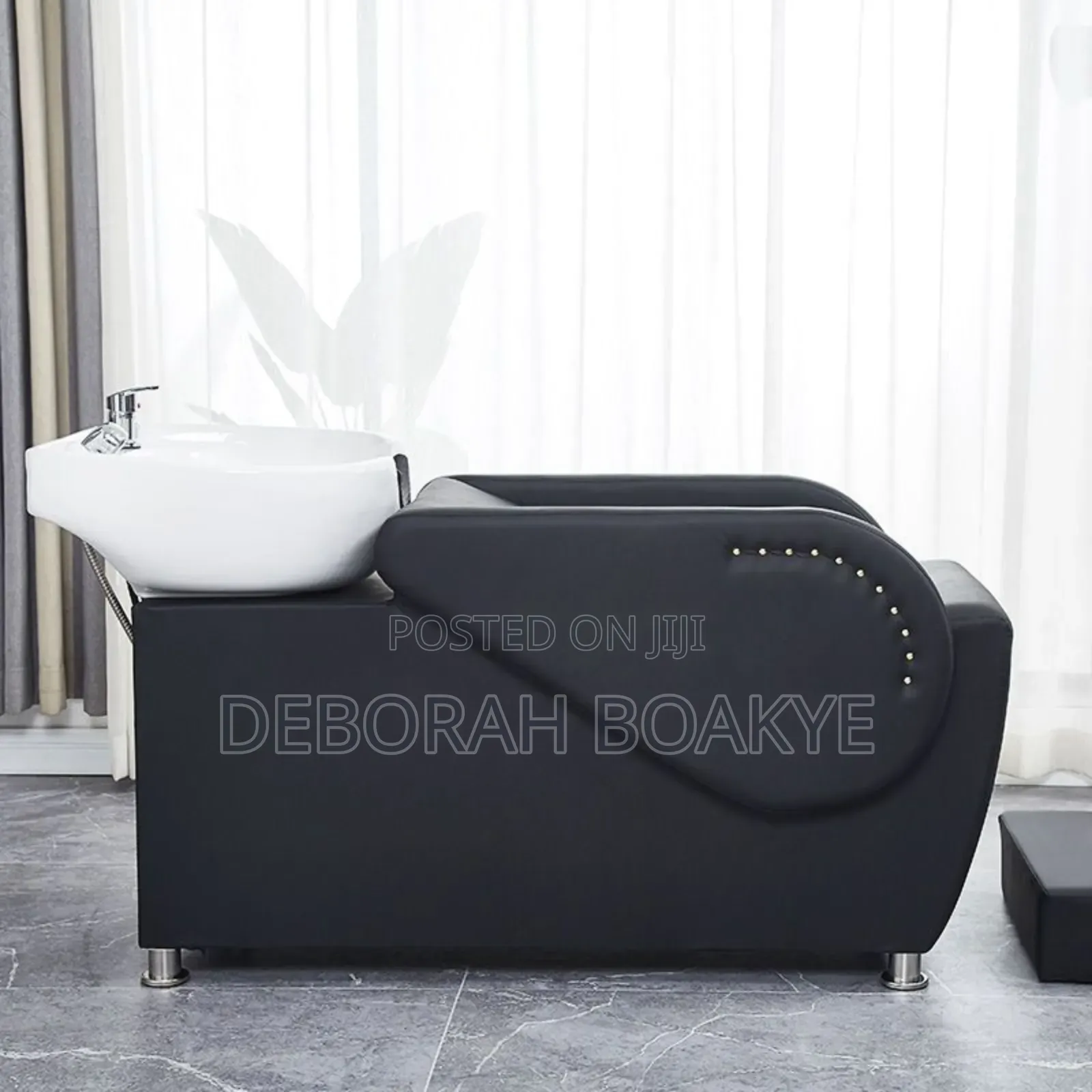 Salon Hair Wash Sink Bed