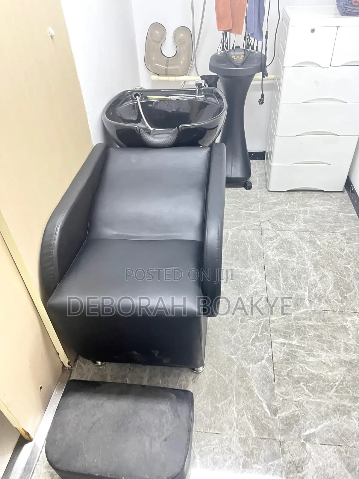 Salon Hair Wash Sink Bed