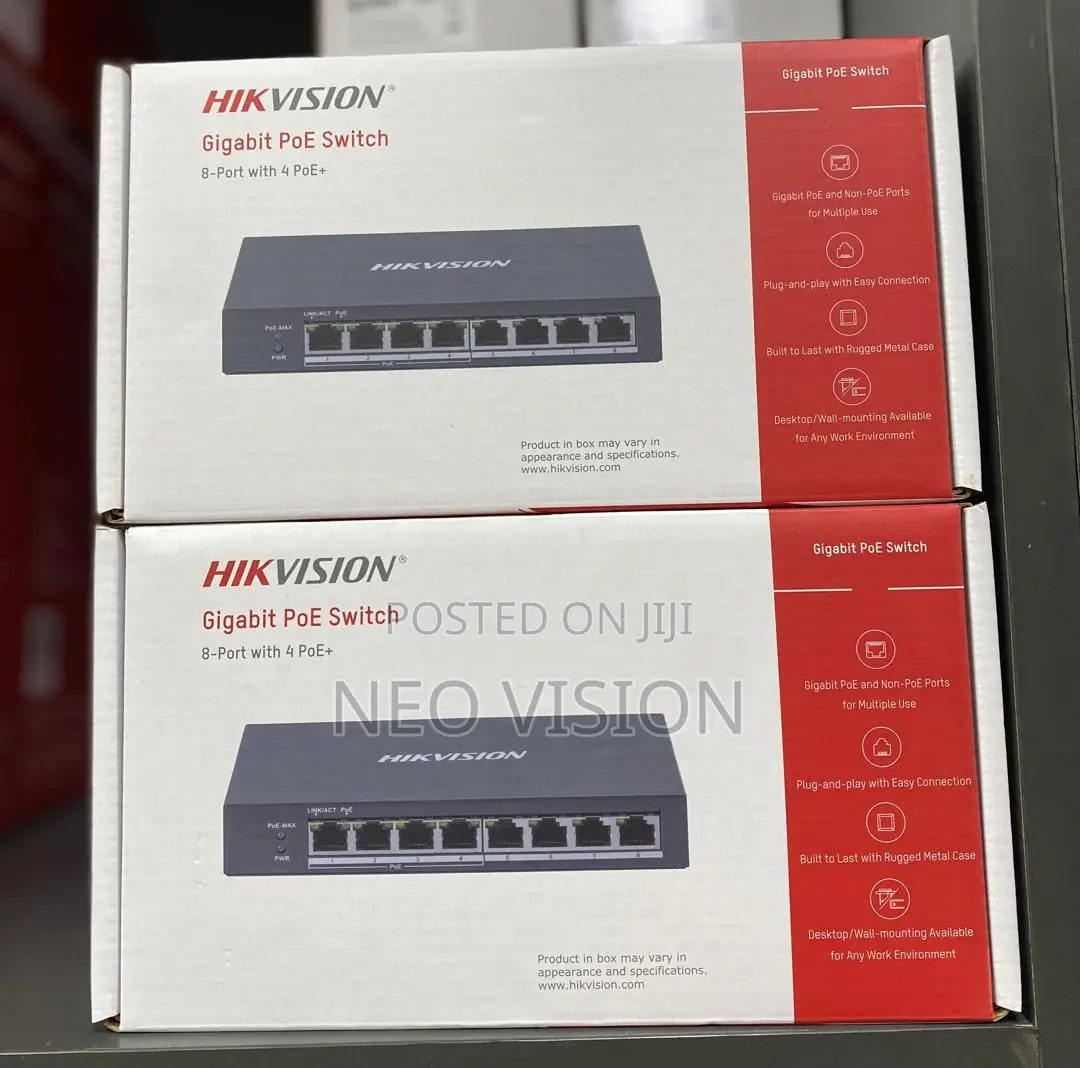 Hikvision 8-port Gigabit With 4-poe Switch