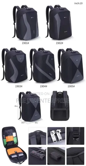 Anti Theft Laptop Backpack