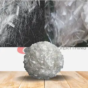 Baumerk Fiber (18 Mm) Pp Based Concrete Fiber Additive RCC
