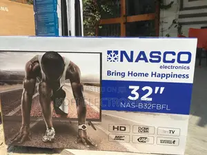 Nasco 32” Hd Tv Clear Compact Entertainment