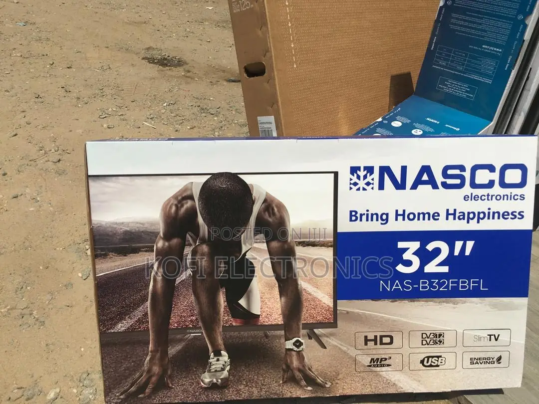 Nasco 32” High-Definition Led Tv Sharp Viewing