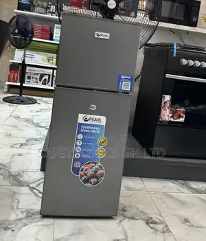 Valuable Grey Top Mount 2 Doors 80 Liters Grey Fridge