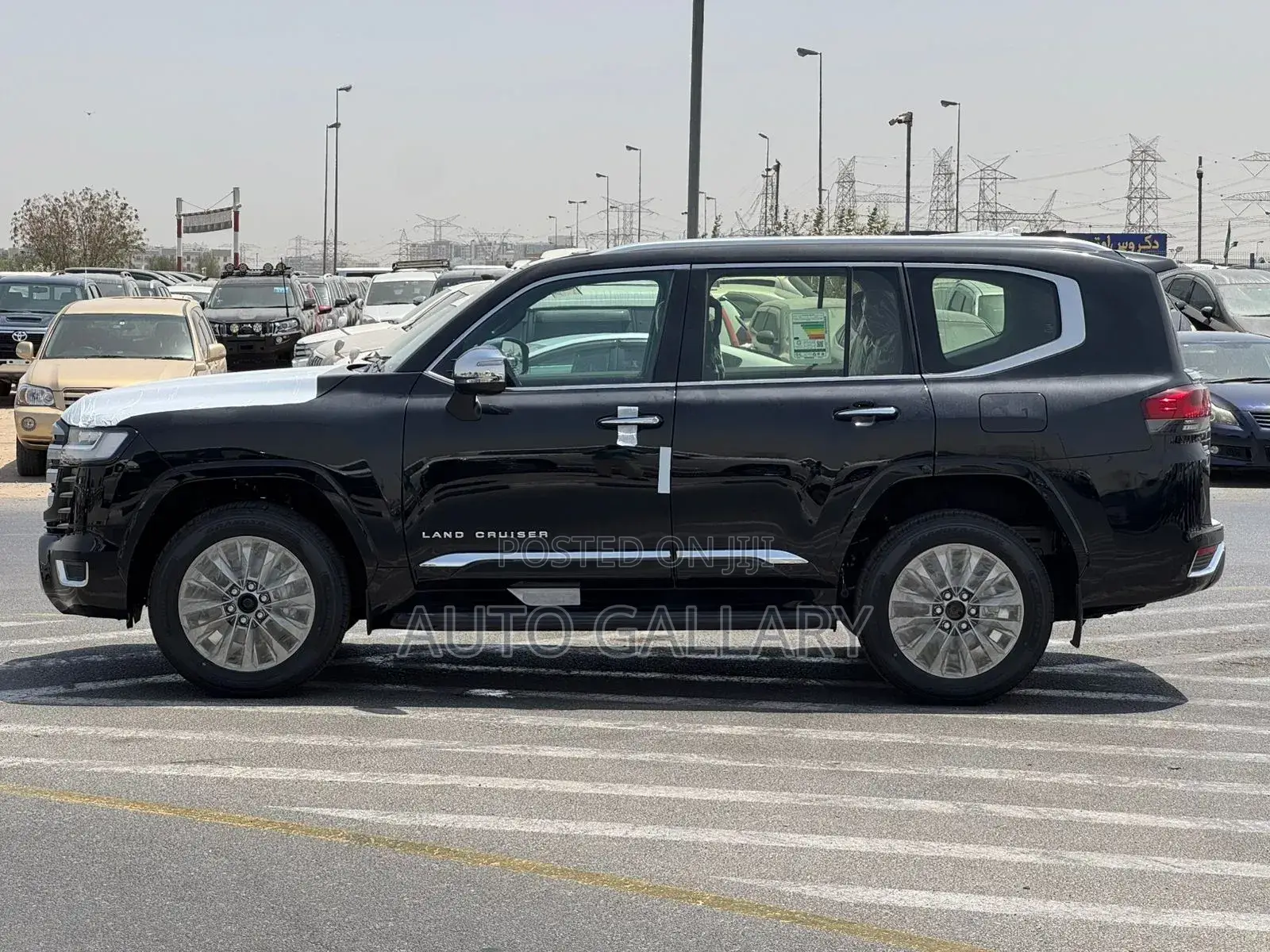 New Toyota Land Cruiser LC300 2025 Black