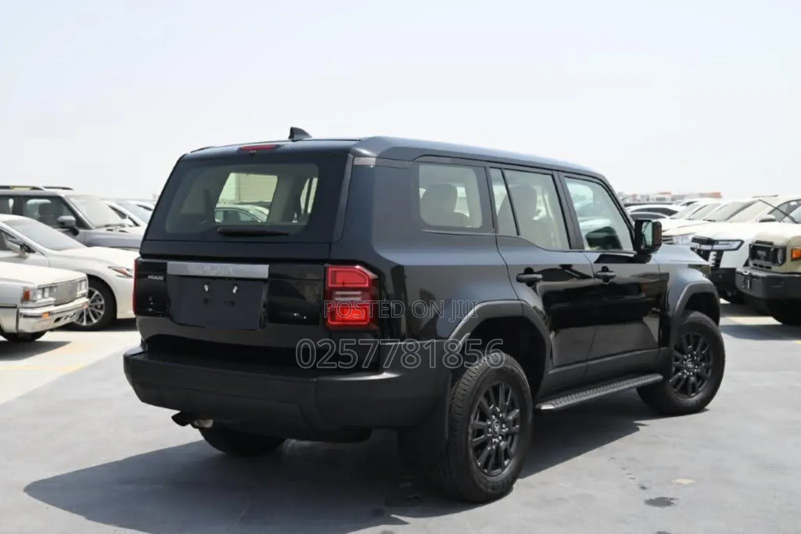 New Toyota Land Cruiser Prado 2.4 Petrol 2024 Black