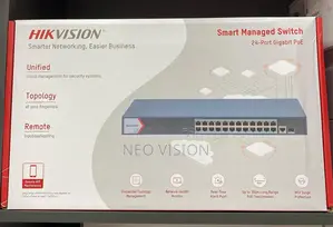 Hikvision 24-Port Managed Poe Switch
