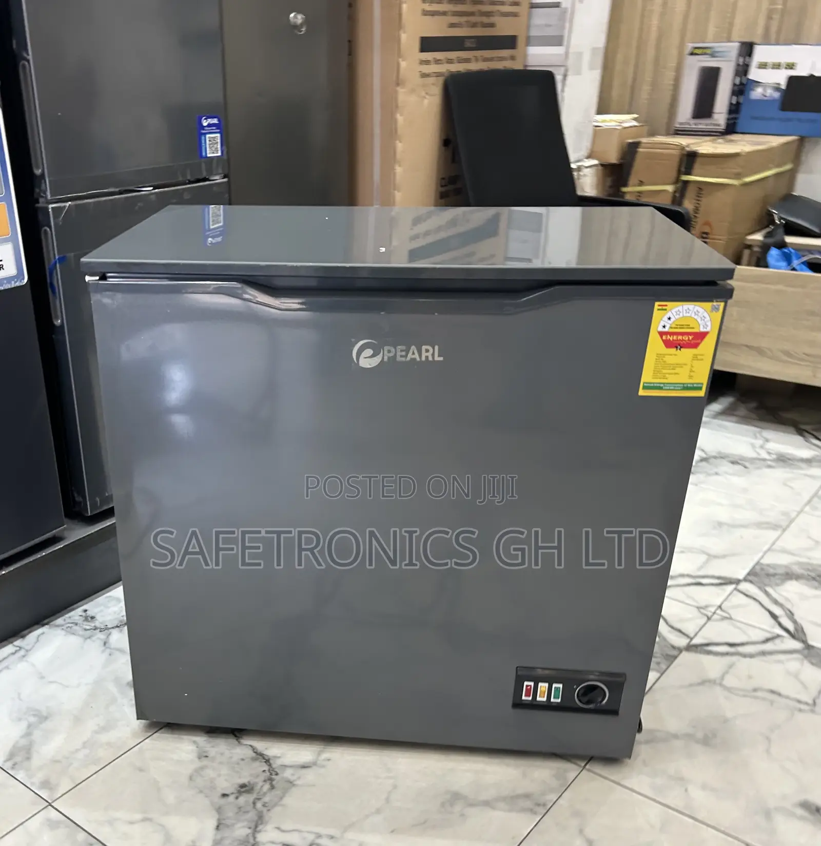 Unique Fast Singledoor Glass 188 Liters Pearl New Freezer