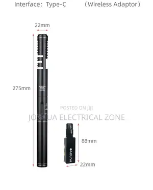Interview Microphone Wireless for Phones and Type C