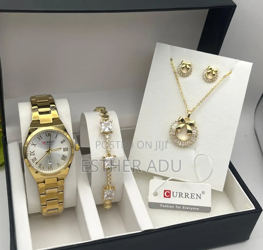 Gold Jewelry Set