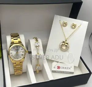 Gold Jewelry Set