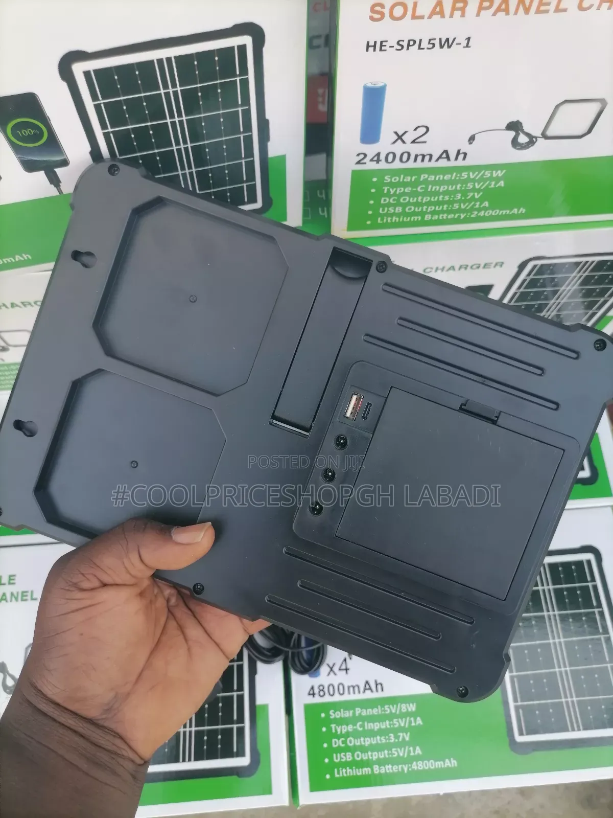 Power Bank Solar Charging Lamp