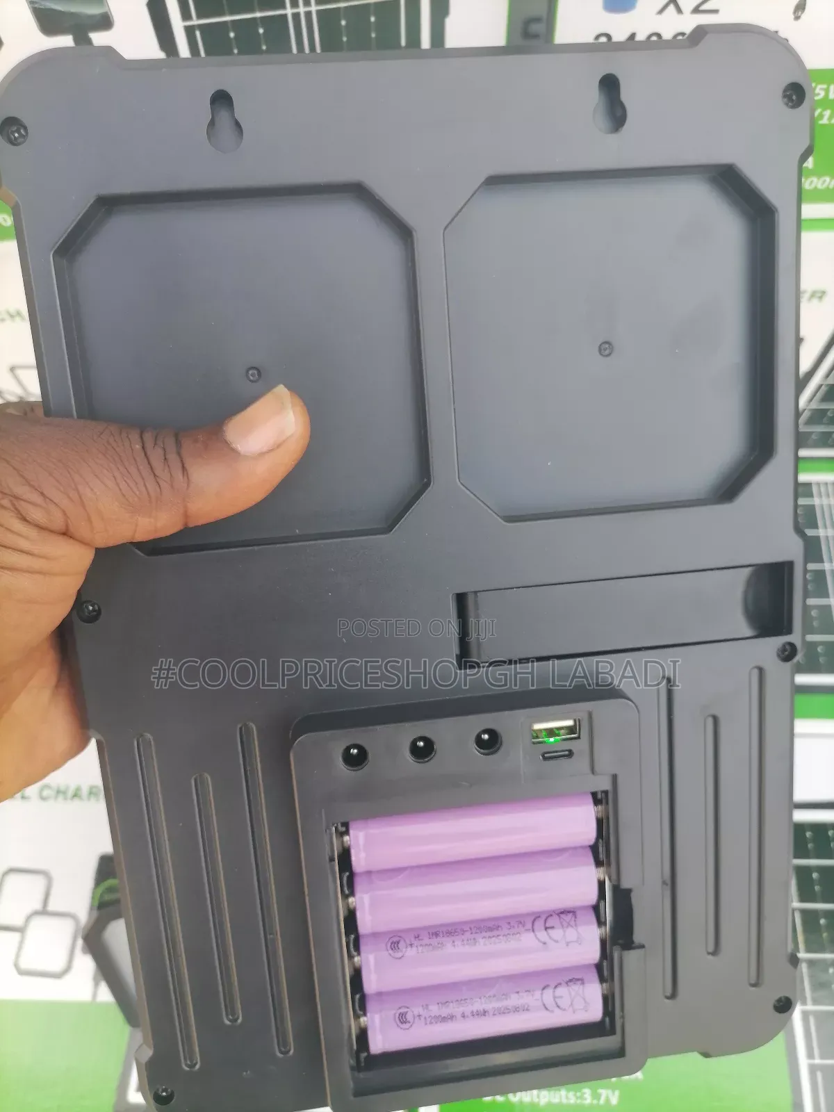 Power Bank Solar Charging Lamp