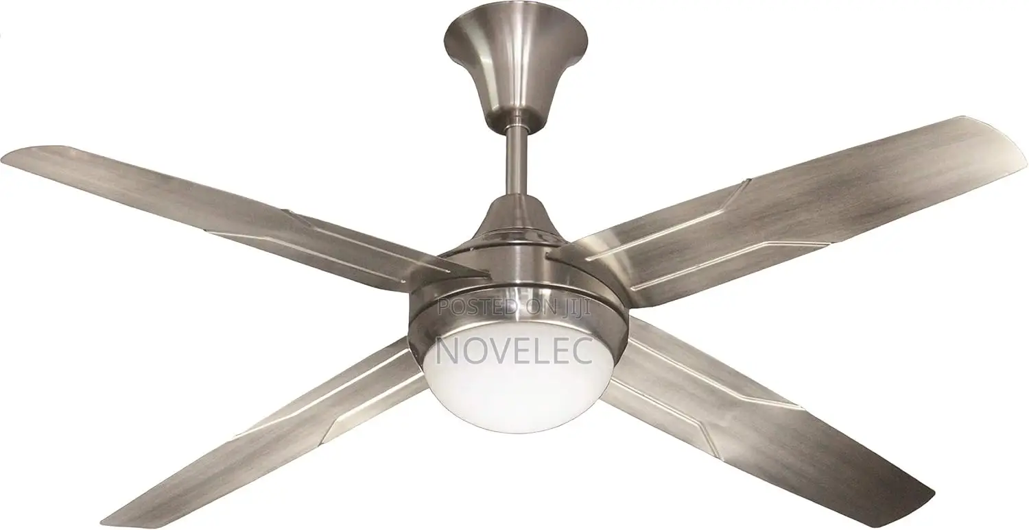 Ultra-Modern 4-Blade Luxury Ceiling Fan (Led + Remote)