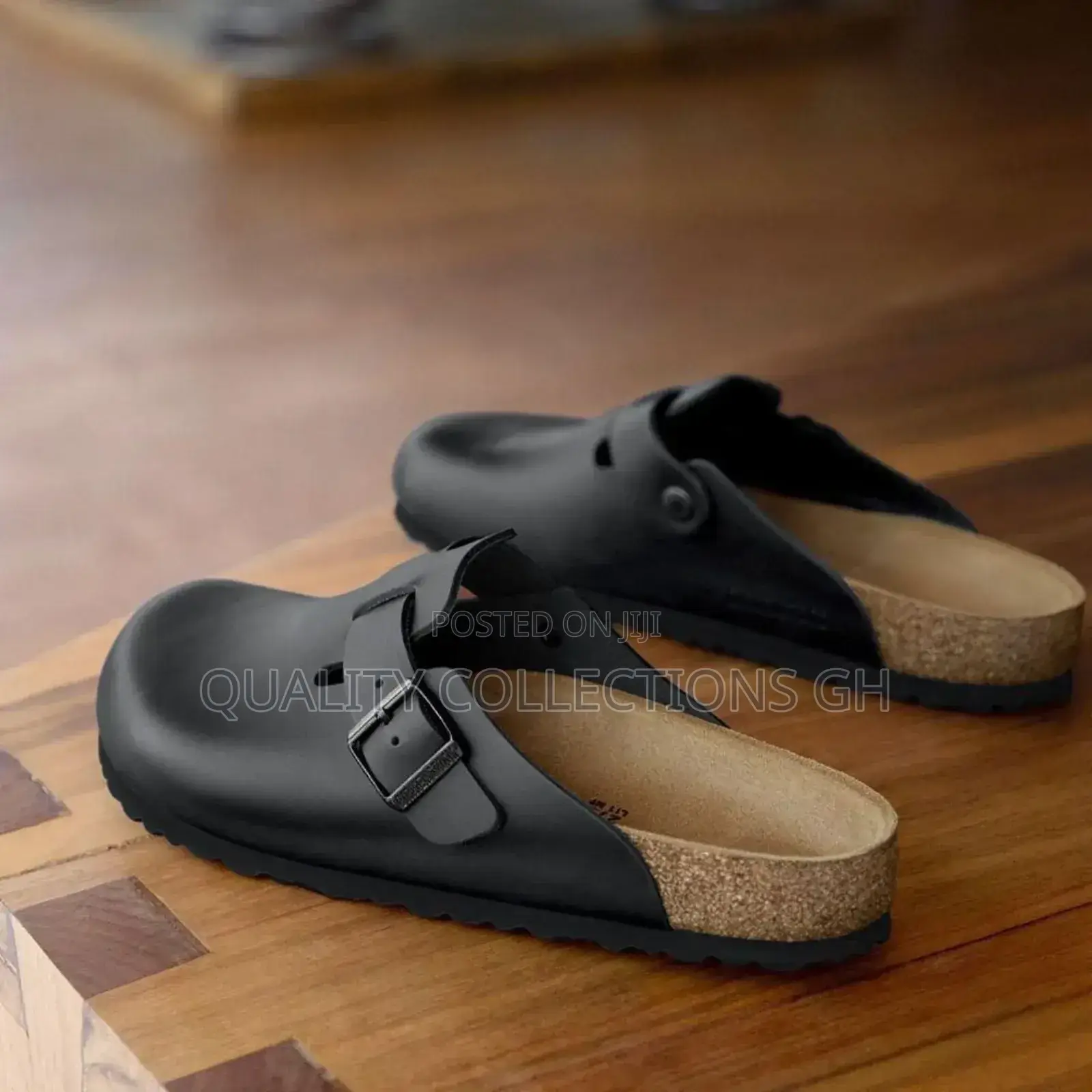 Boston Birkenstock Black