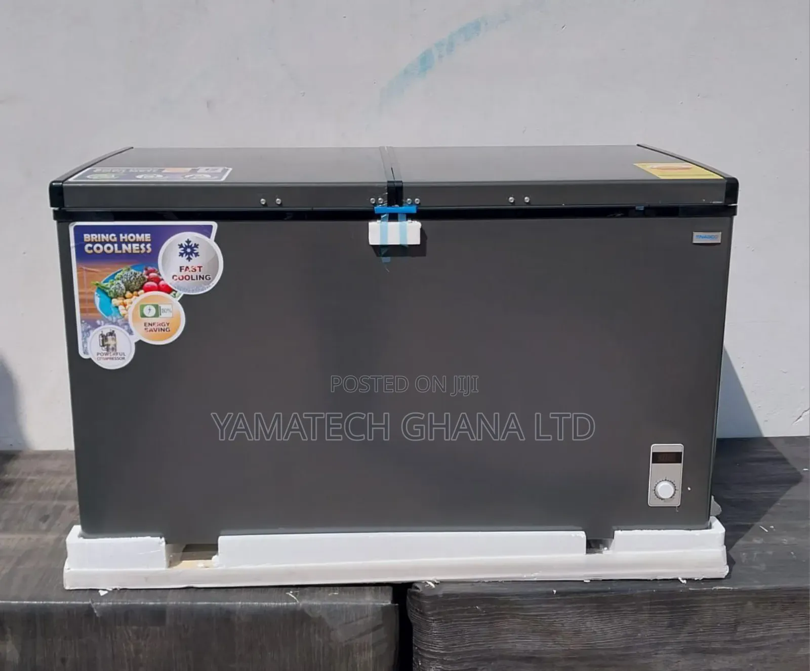 Nasco 425 Litre Double Door Chest Freezer
