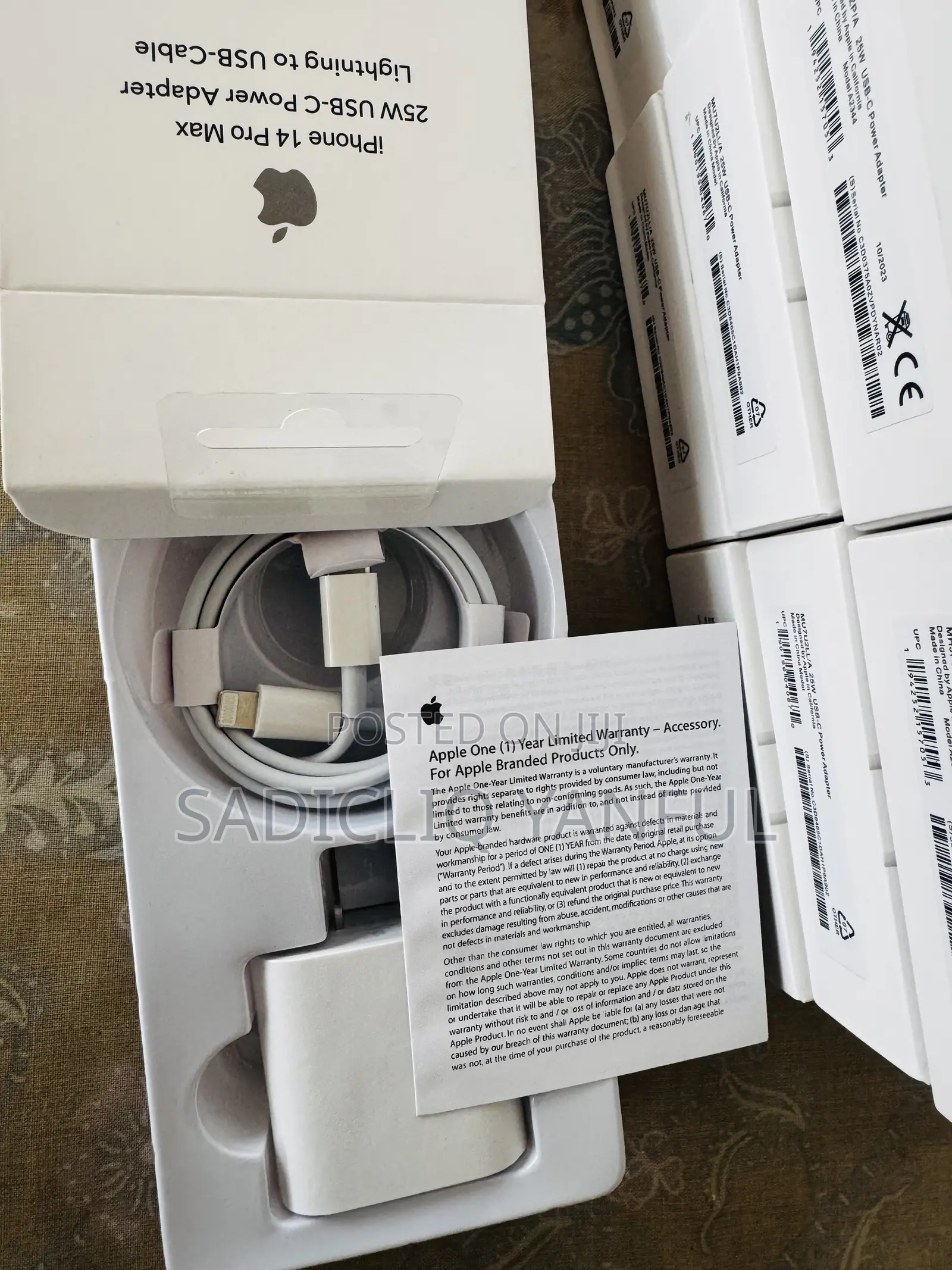 Original iPhone Charger - 2pins