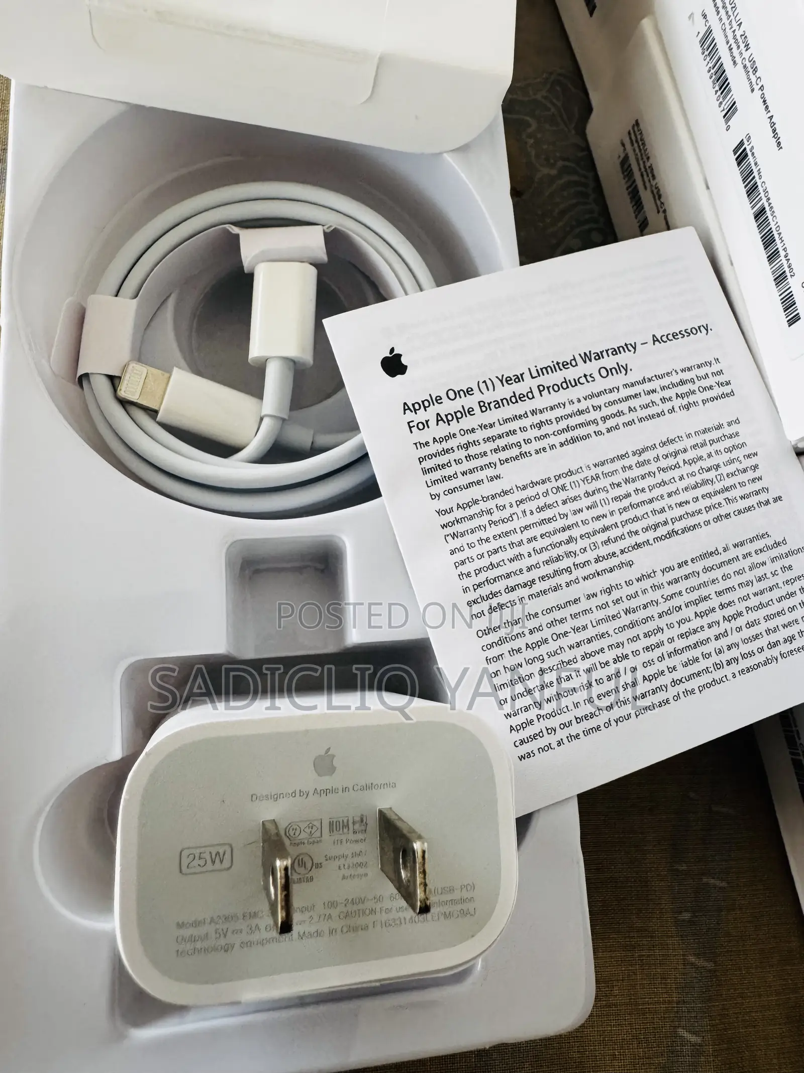 Original iPhone Charger - 2pins