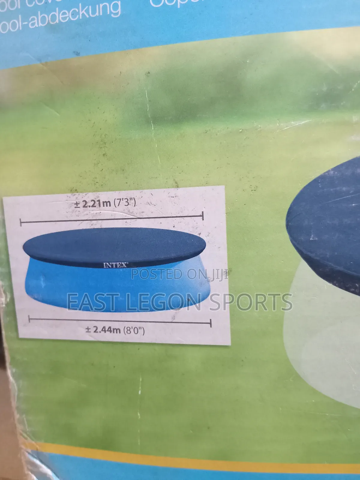 10ft 8ft Pool Swimming Cover Top