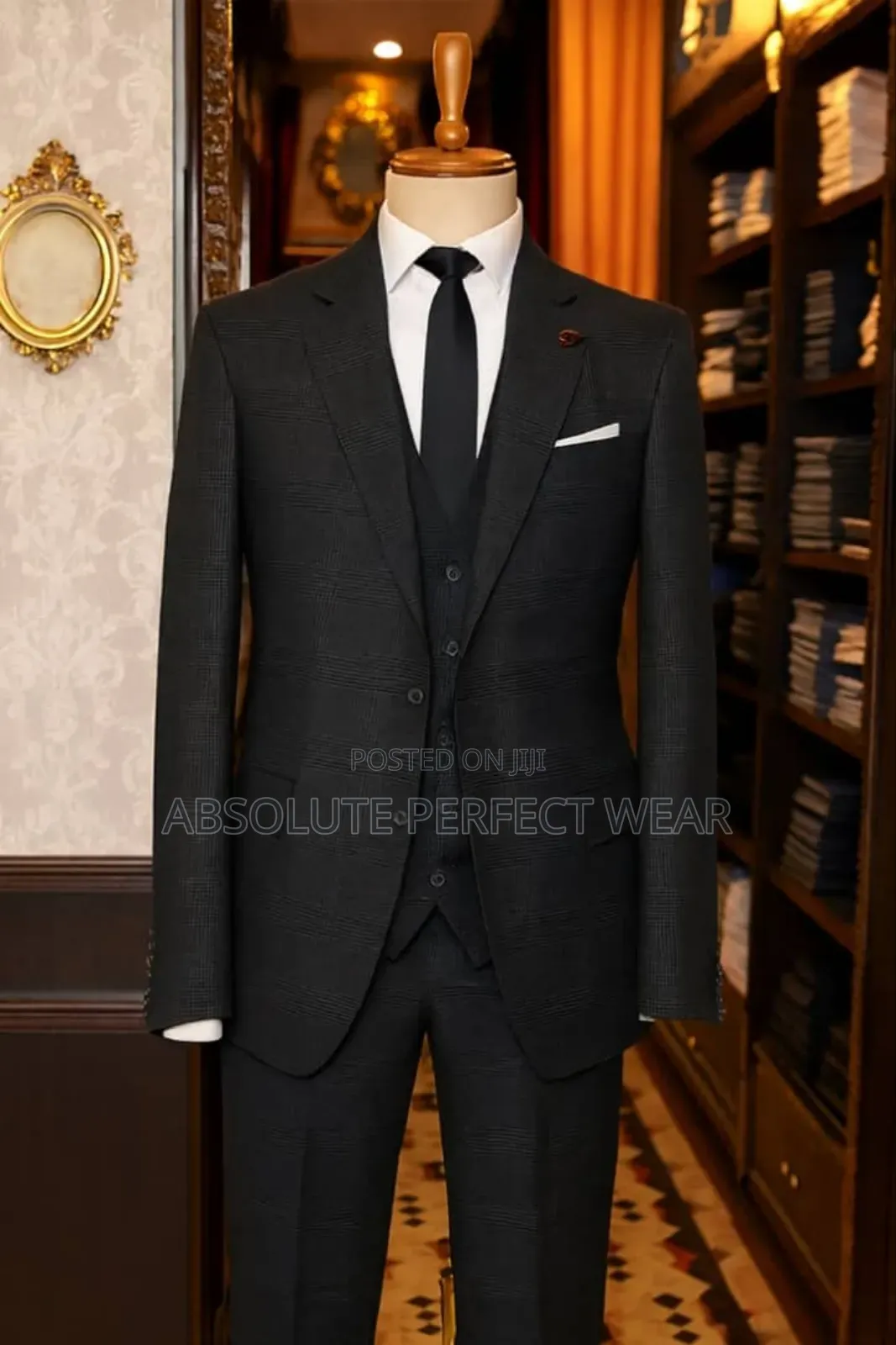 Original Striped Suit for Men Available