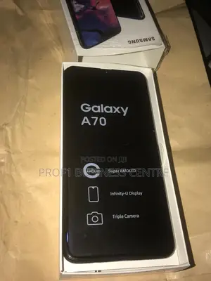 New Samsung Galaxy A70 128 GB Black