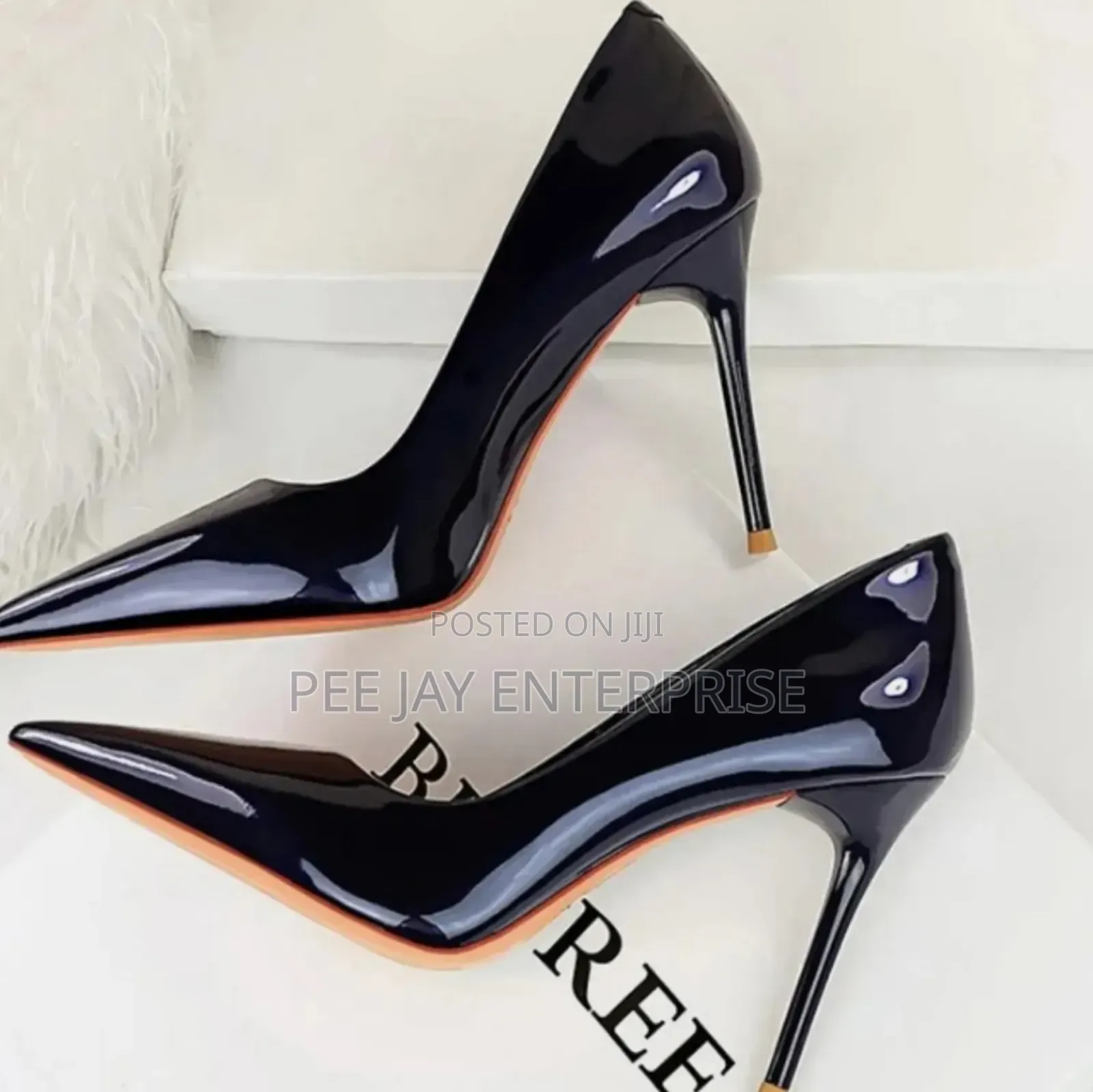 Women Patent Leather Pumps Sexy High Heels