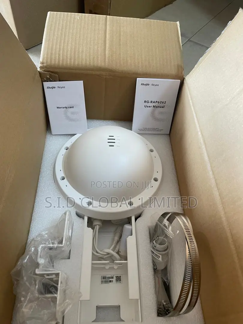 Ruijie Rg-rap6262: 360° Omni-directional Coverage Up To 300m