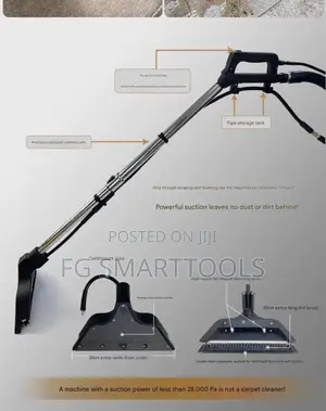 Dual Usage Steam Machine And Extractor With Brushes