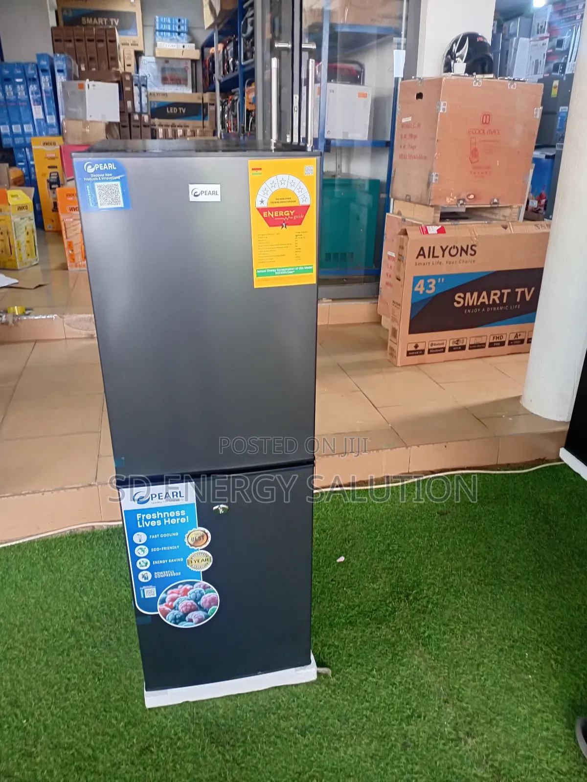 Polarpro Smart Cooling Refrigerator 102l Pearl
