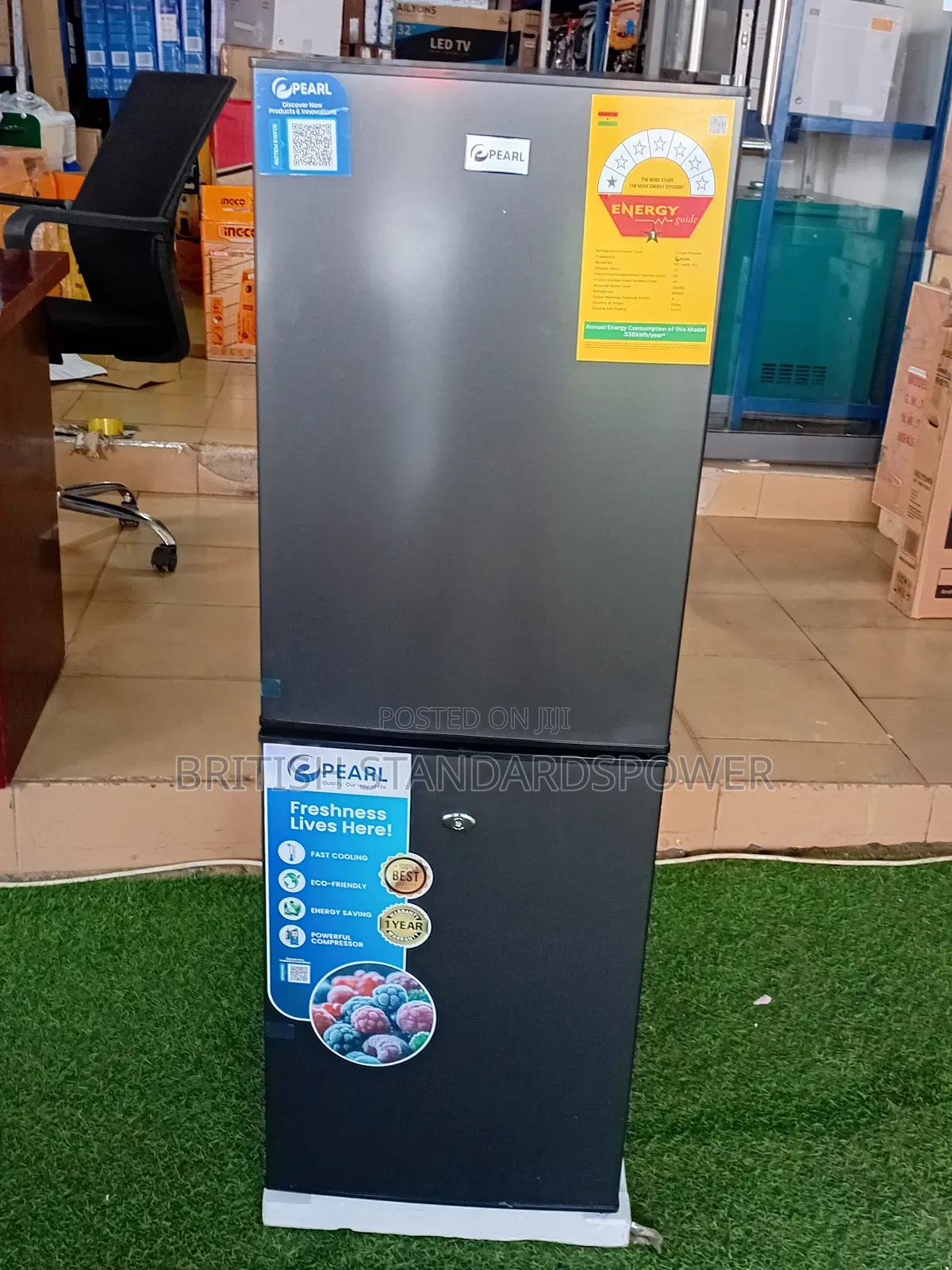 Pearl 1-Star Fridge Freezer | Long-Lasting Performance