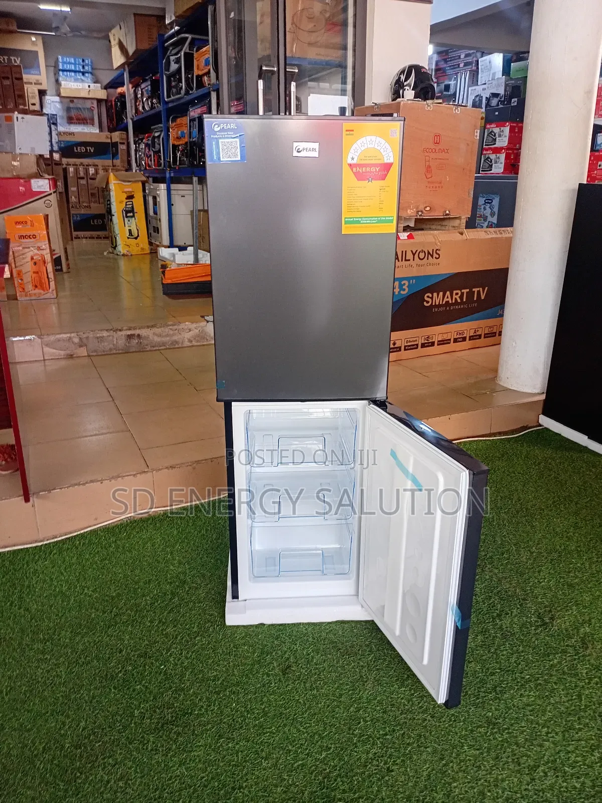 Icewave Digital Refrigerator 102l Pearl