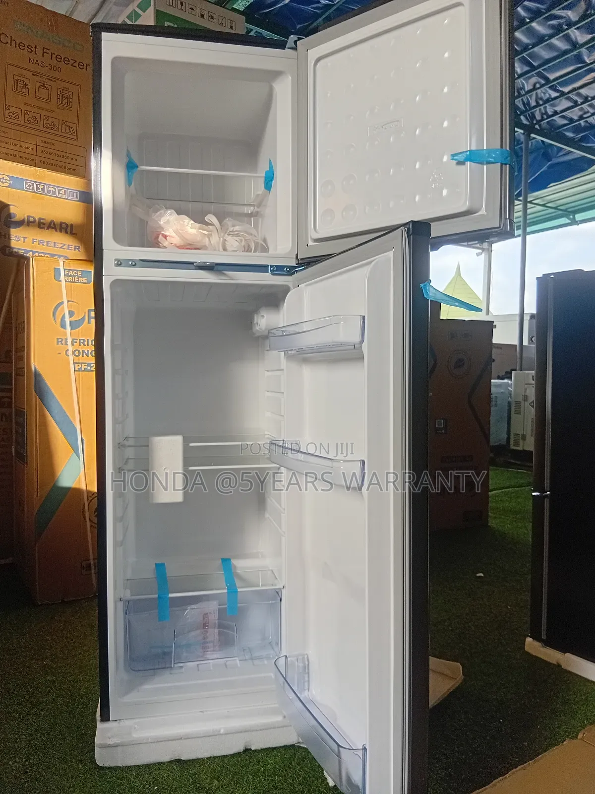 Pearl 165l Two-Door Style Top Freezer Fridge**