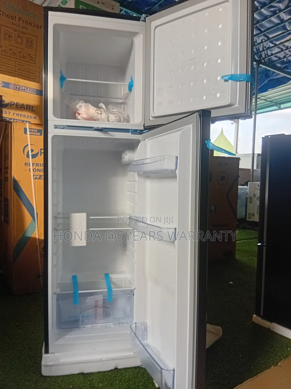 Pearl 165l Two-Door Style Top Freezer Fridge**