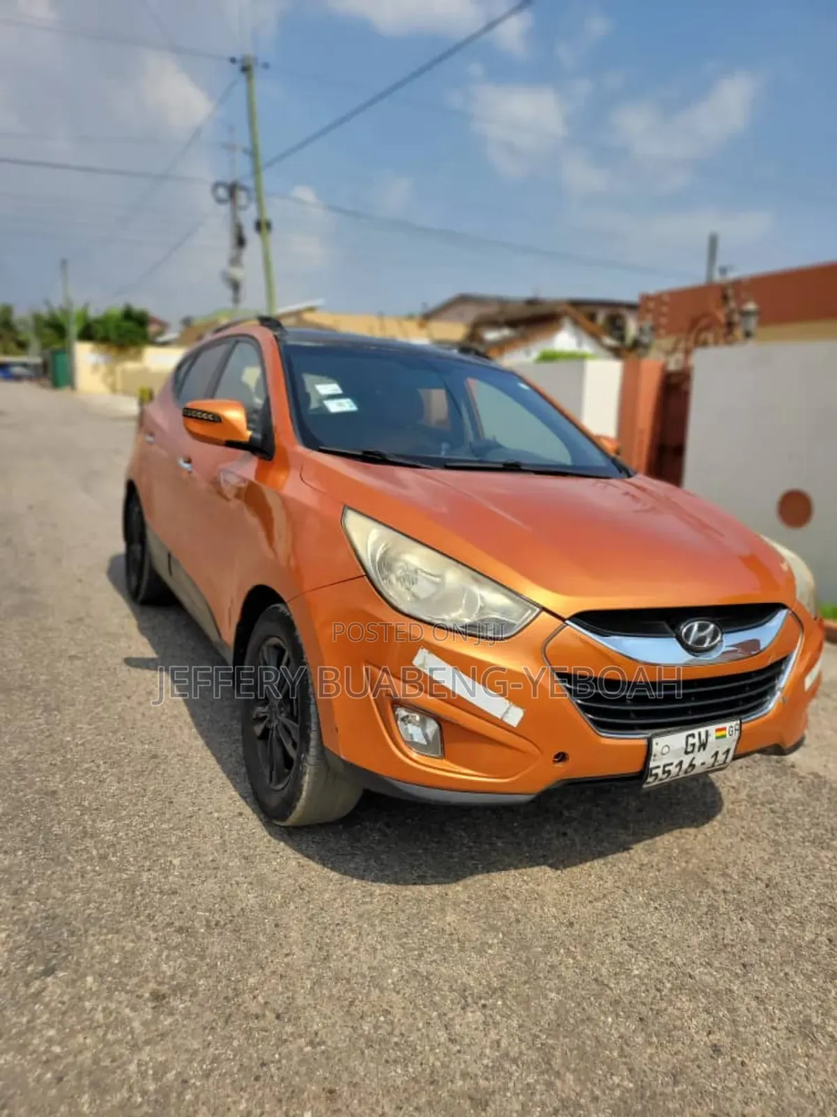 Hyundai Ix35 2011 Orange