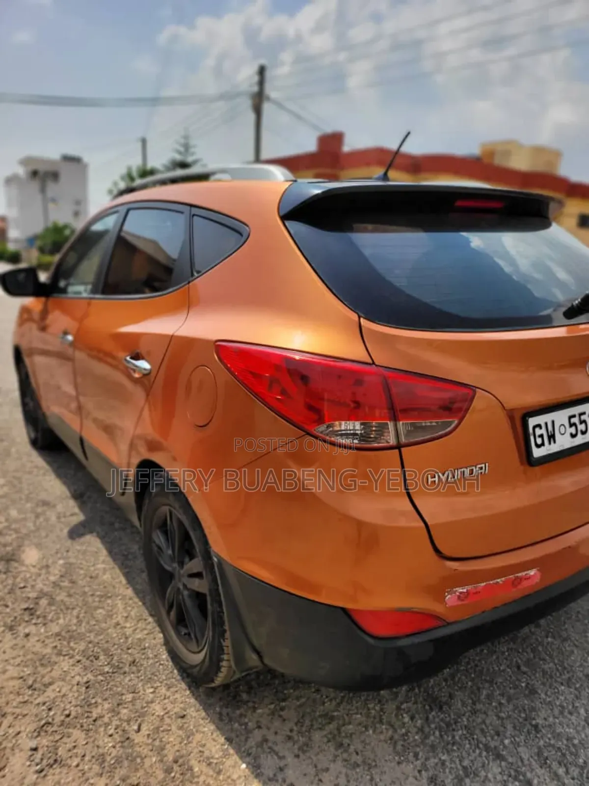Hyundai Ix35 2011 Orange