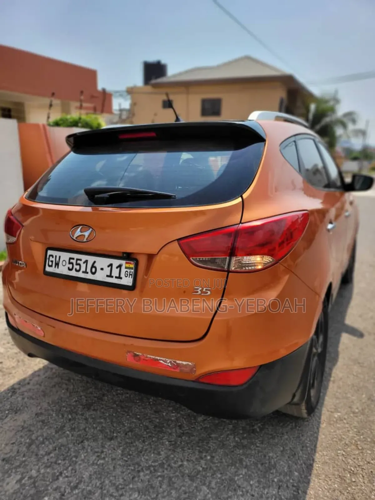 Hyundai Ix35 2011 Orange