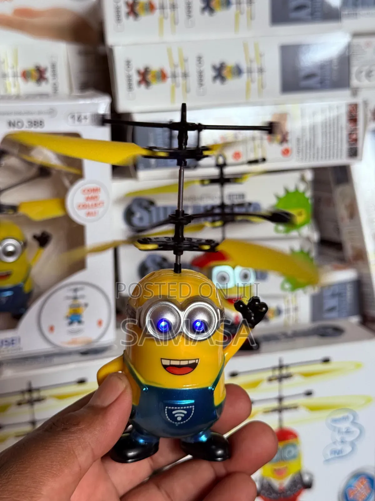 Superhero Minions Flying Toys