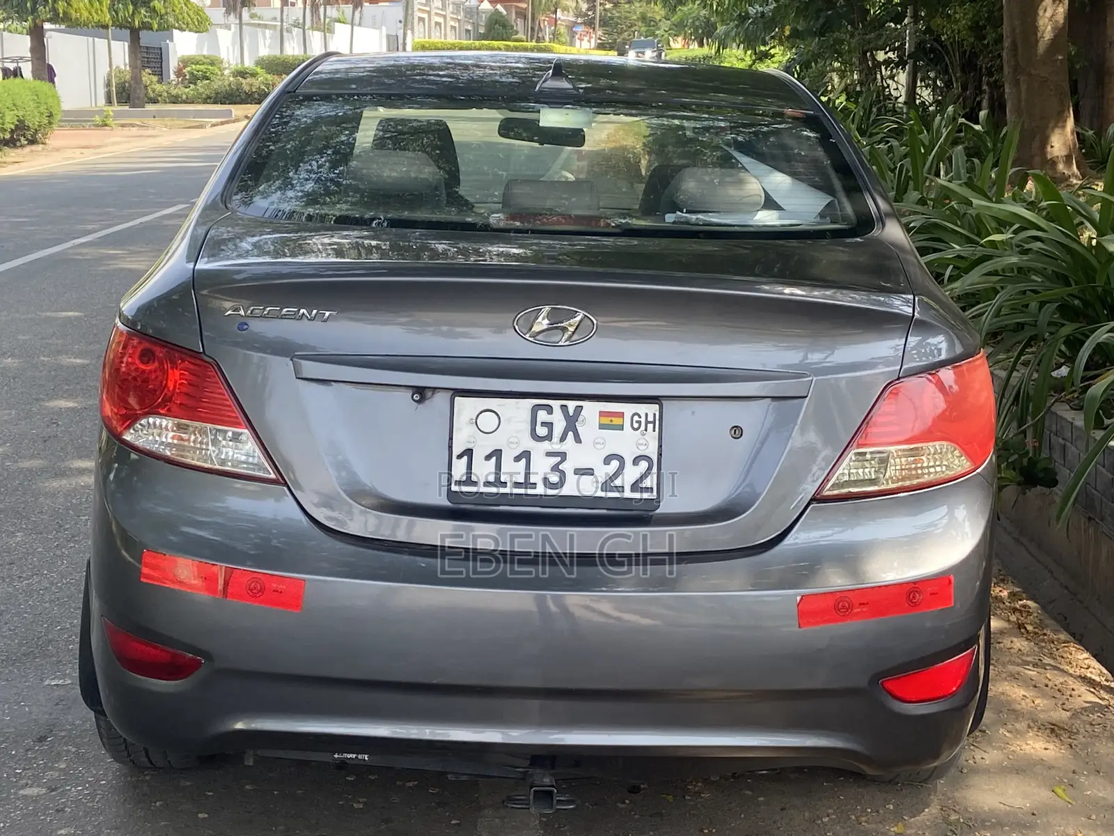 Hyundai Accent SE 2012 Gray