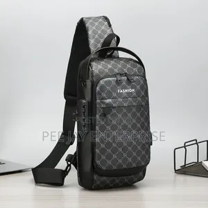 Anti-Theft Sling Backpack With a Usb Charging Port