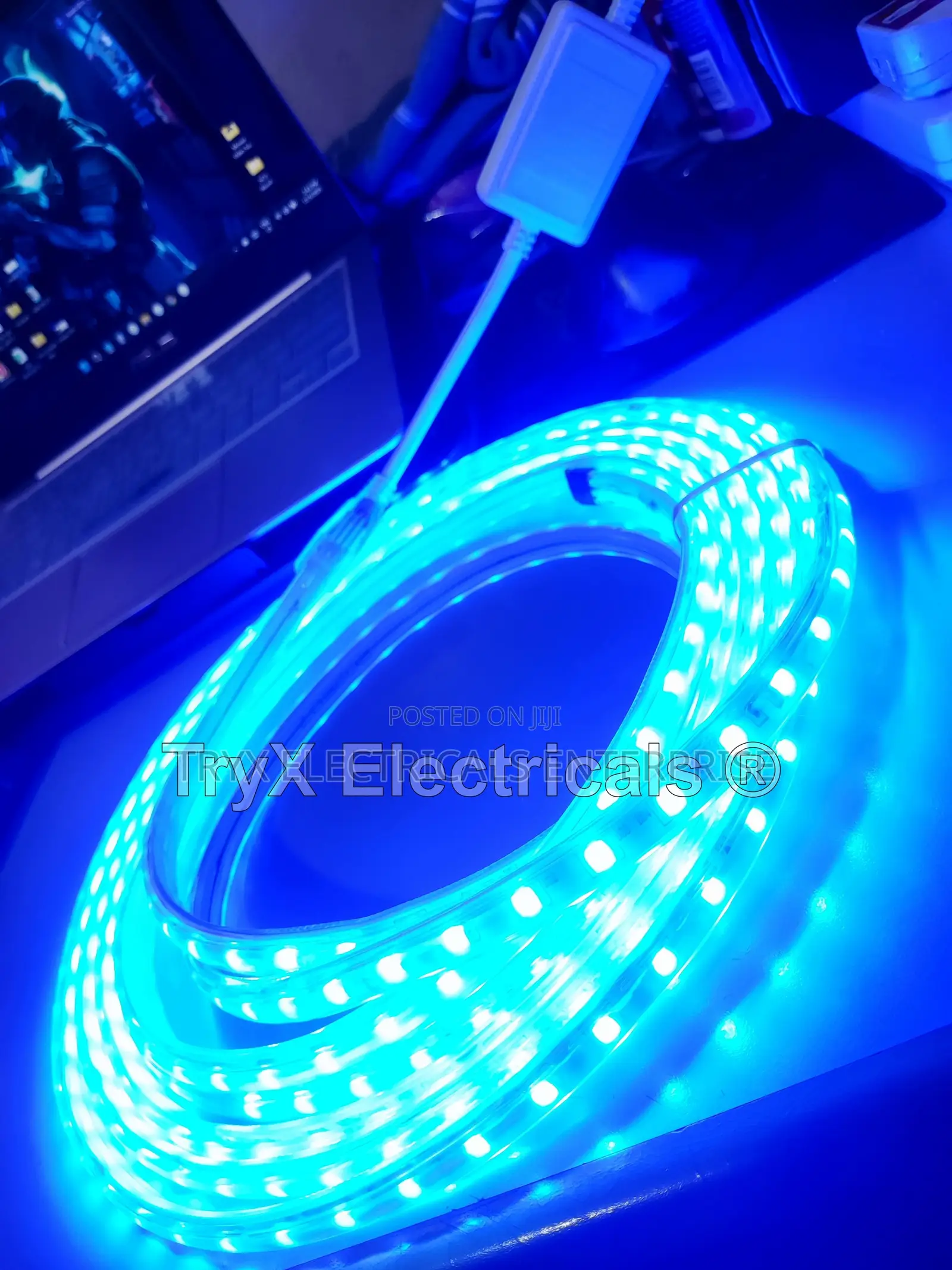10m Multicolor Strip Light + Adaptor