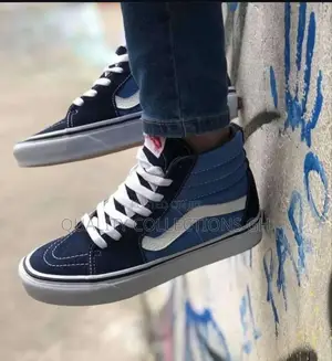 Vans Long Black and Blue