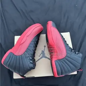 Jordan 12 Red and Black