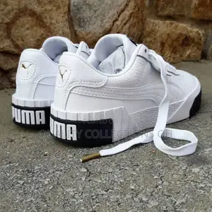Puma Cali White and Black