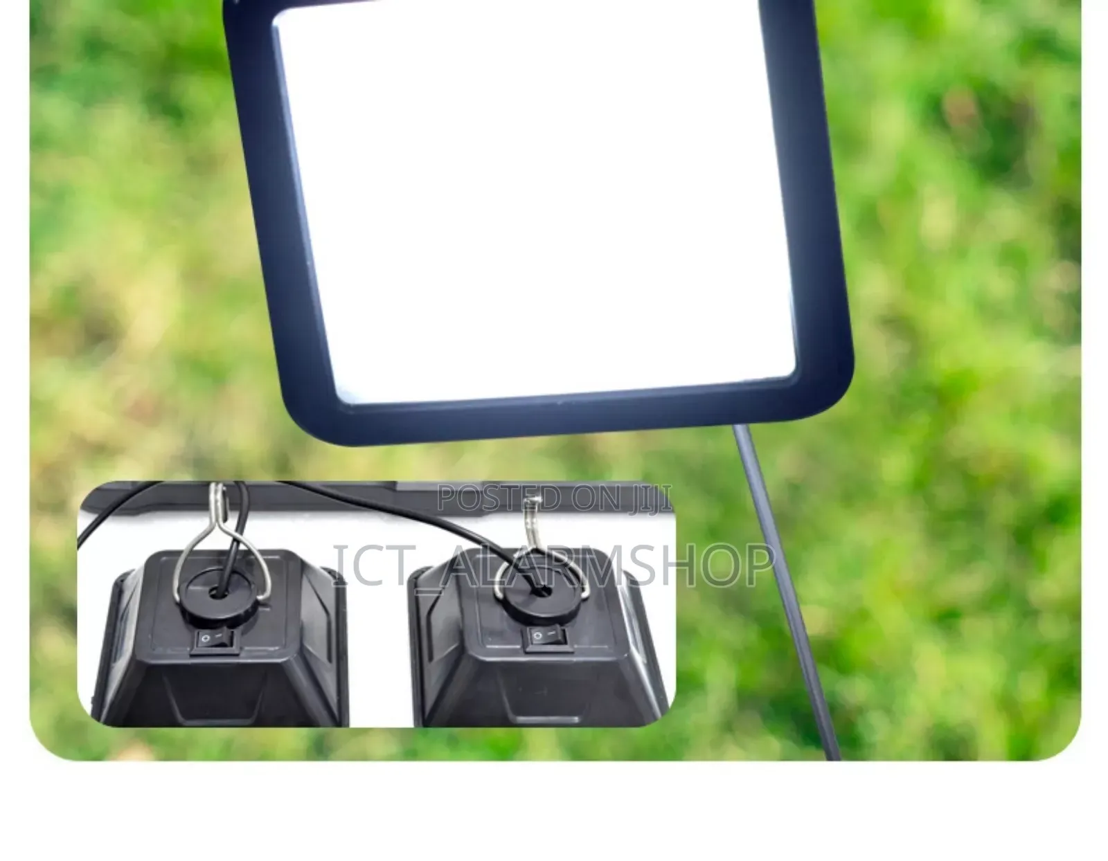 Solar Panel With Battery And Usb Charger Led Lights