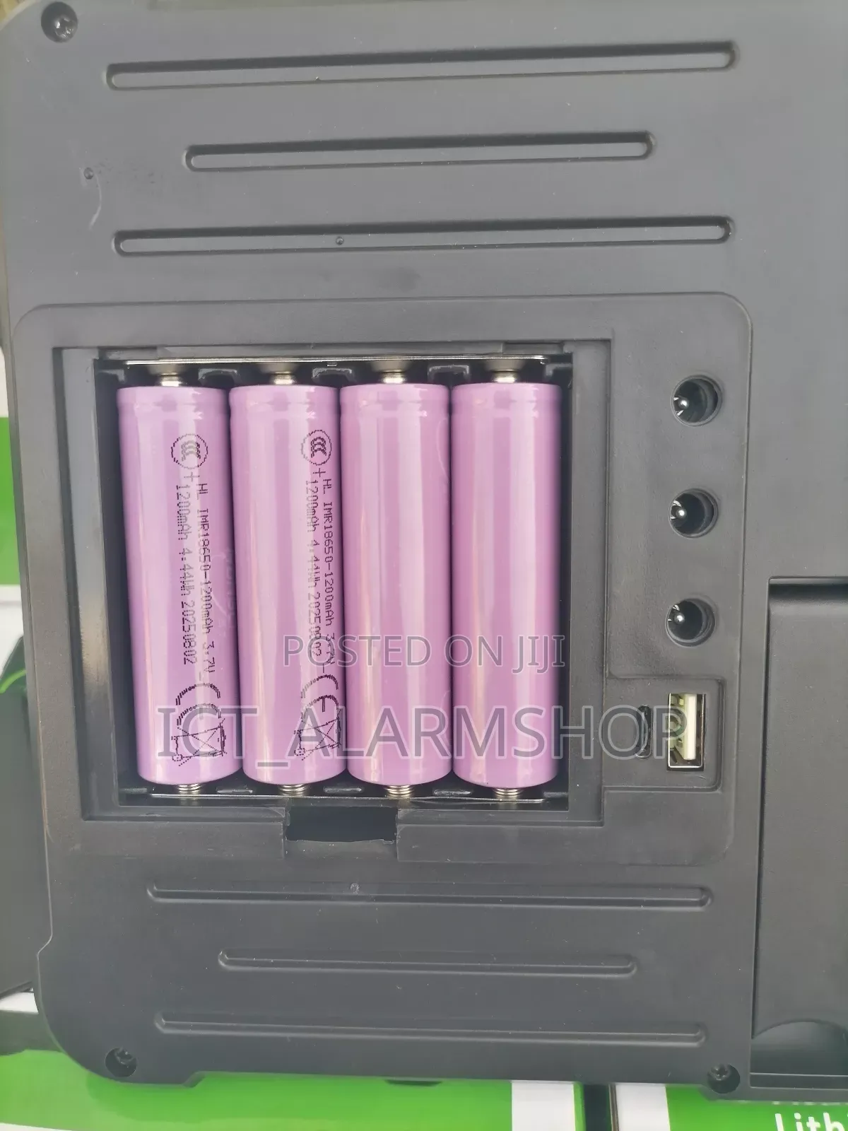 Solar Panel With Battery And Usb Charger Led Lights