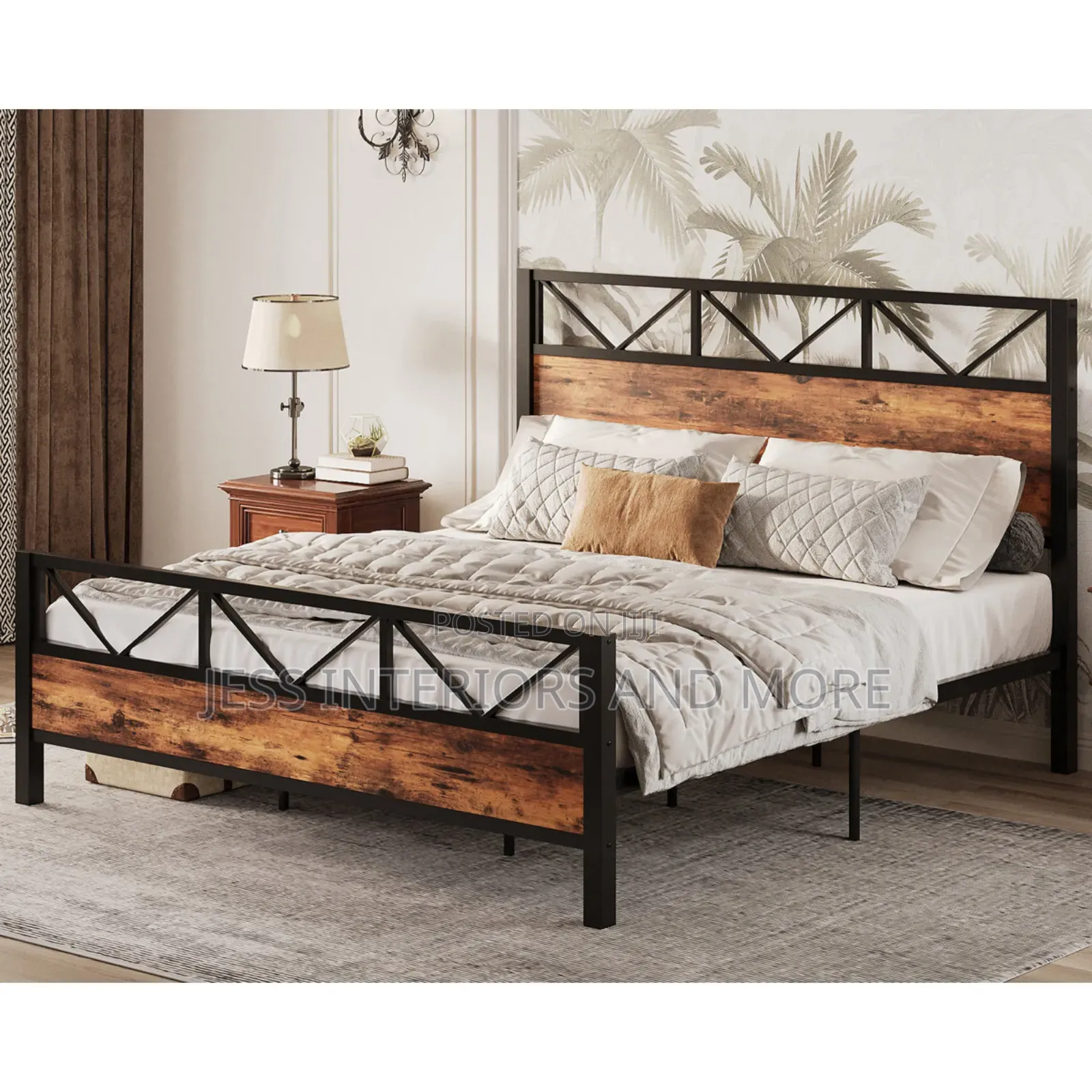Bed Frame (Queen Size)Wykeisha